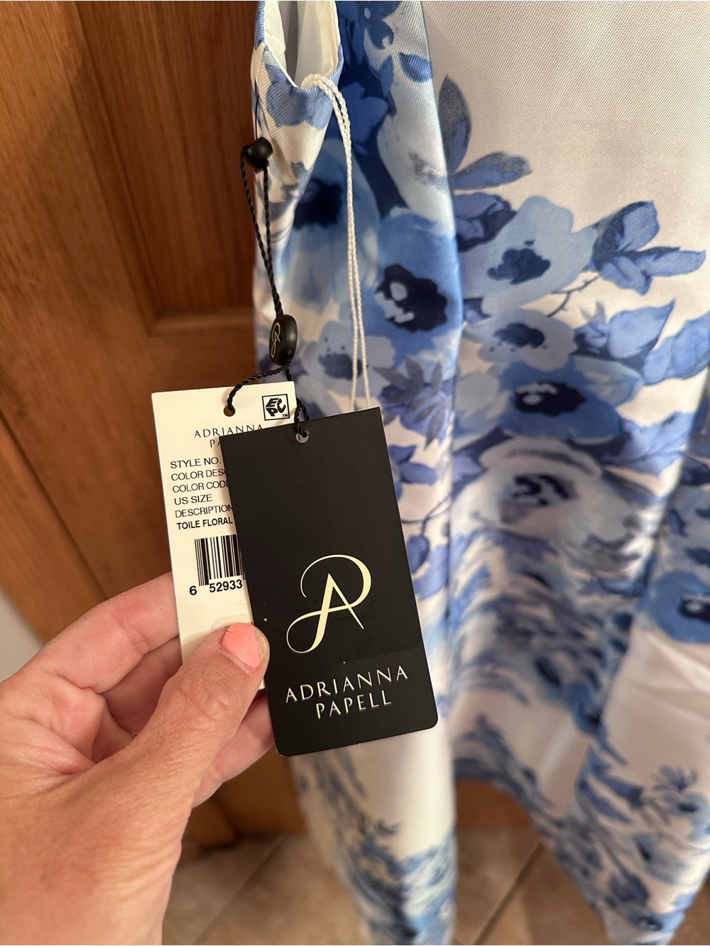 Adrianna Pappel Floral A-Line Midi Dress - Picture 4 of 4
